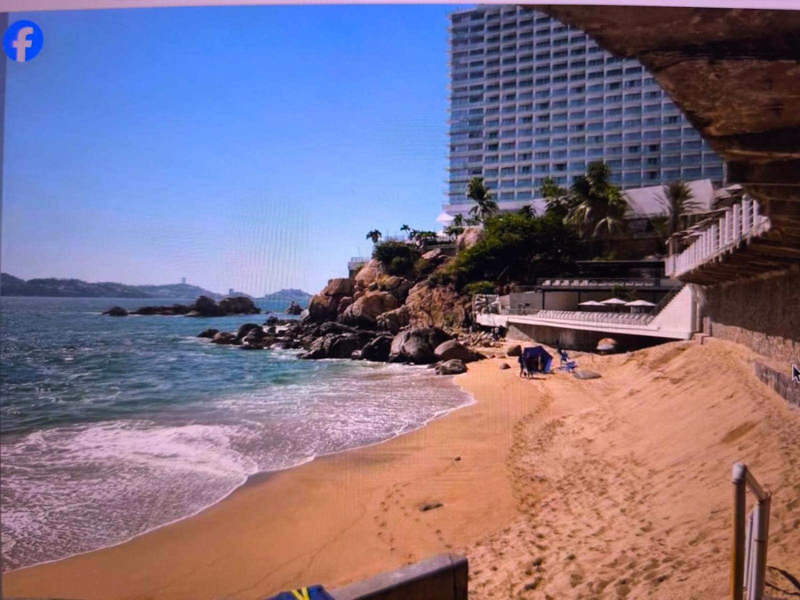 Suite Frente Al Mar En Torres Gemelas Acapulco Exterior foto